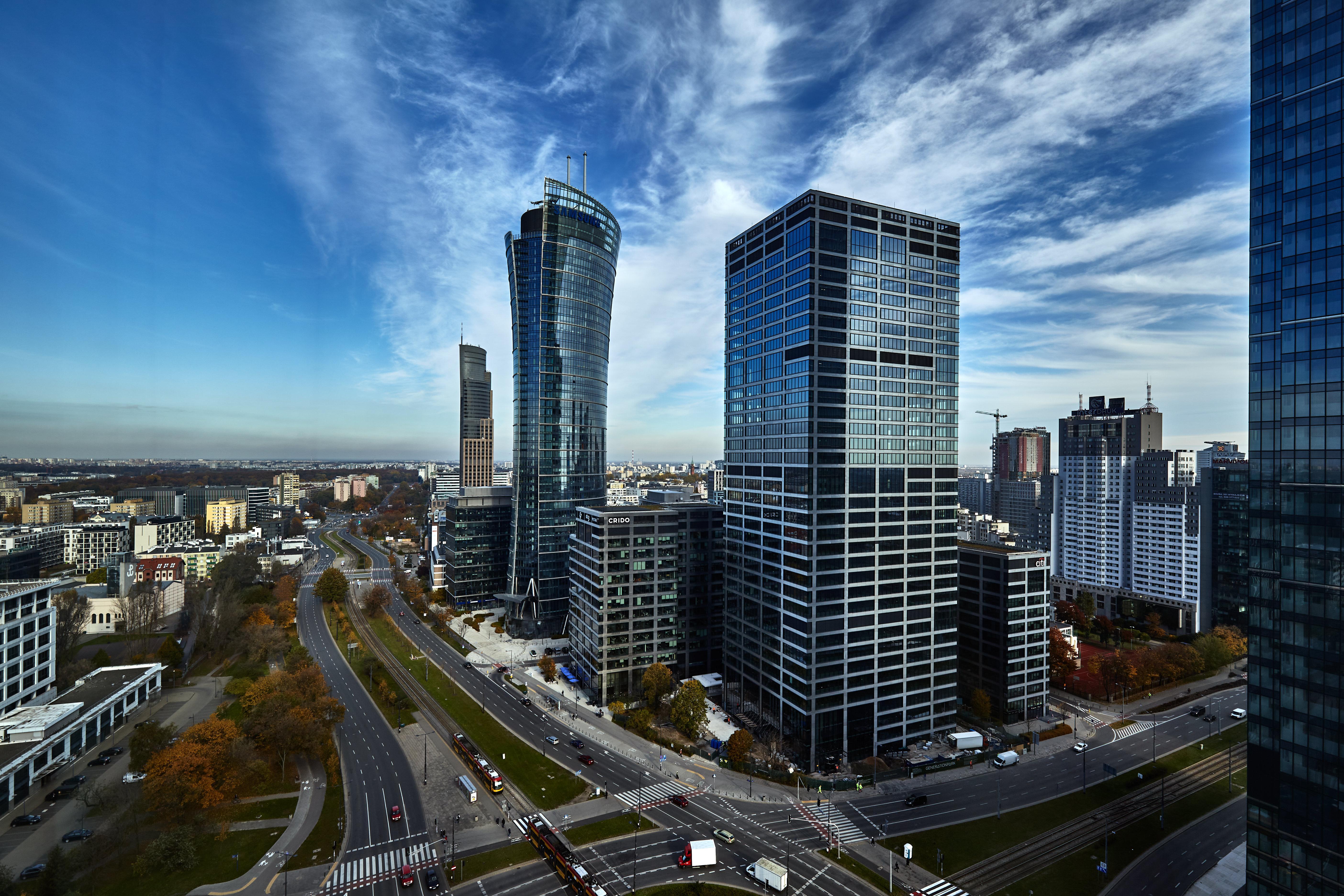 Hotel Crowne Plaza - Warsaw - The Hub By Ihg Exterior foto